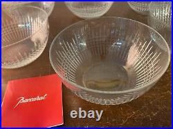 8 coupelles à fruit modèle Nancy en cristal de Baccarat (prix à la pièce)