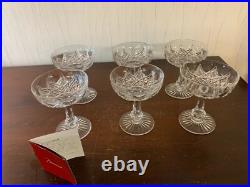8 coupes à champagne modèle Colbert cristal de Baccarat (prix à la pièce) 8 coupes à champagne modèle Colbert cristal de Baccarat (prix à la pièce)
