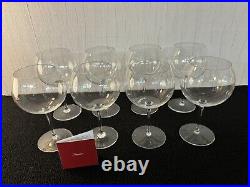 8 verres à dégusté modèle Pommard en cristal de Baccarat (prix pour 1 verre)