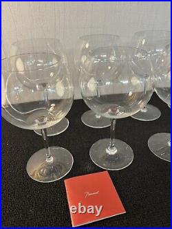 8 verres à dégusté modèle Pommard en cristal de Baccarat (prix pour 1 verre)