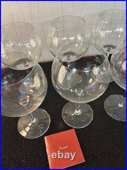 8 verres à dégusté modèle Pommard en cristal de Baccarat (prix pour 1 verre)