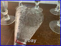 8 verres à eau modèle Bouquet de fleurs en cristal de Baccarat (prix à la pièce) 8 verres à eau modèle Bouquet de fleurs en cristal de Baccarat (prix à la pièce)