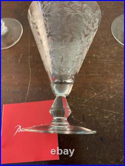 8 verres à eau modèle Bouquet de fleurs en cristal de Baccarat (prix à la pièce) 8 verres à eau modèle Bouquet de fleurs en cristal de Baccarat (prix à la pièce)