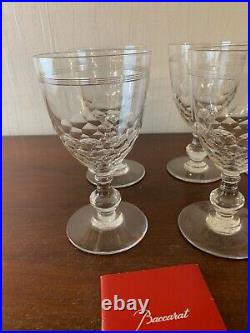 8 verres à eau modèle Chauny en cristal de Baccarat (prix à la pièce)