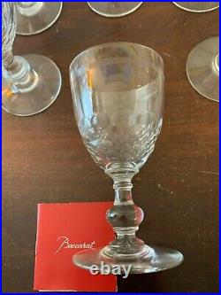 8 verres à eau modèle Chauny en cristal de Baccarat (prix à la pièce)