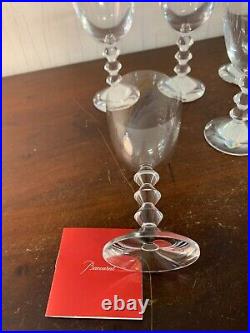 8 verres à eau modèle Véga en cristal de Baccarat (prix à la pièce)