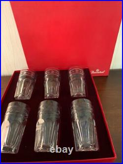 8 verres à orangeade modèle Jonzac en cristal de Baccarat (prix à la pièce)