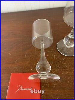 8 verres à vin modèle Tabacoff en cristal de Baccarat (prix à la pièce)