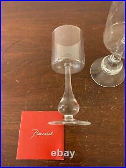 8 verres à vin modèle Tabacoff en cristal de Baccarat (prix à la pièce)