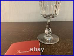 8 verres à vin rouge modèle Navarre en cristal de Baccarat (prix à la pièce)