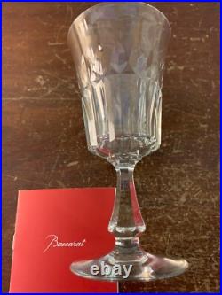 8 verres à vin rouge modèle Navarre en cristal de Baccarat (prix à la pièce)
