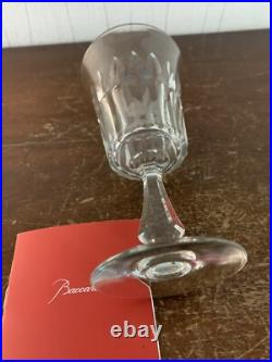 8 verres à vin rouge modèle Navarre en cristal de Baccarat (prix à la pièce)