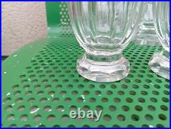9 Verre En Cristal De Baccarat Art Deco Parfait Etat Etat Neuf