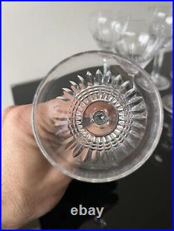 9 Verres A Vin Blanc En Cristal Saint Louis Modèle Calibri Non Baccarat