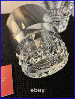 9 gobelet modèle Louxor en cristal de Baccarat (prix d'un verre)