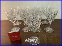 9 verres à eau modèle Lagny cristal de Baccarat (prix à la pièce) 9 verres à eau modèle Lagny cristal de Baccarat (prix à la pièce)