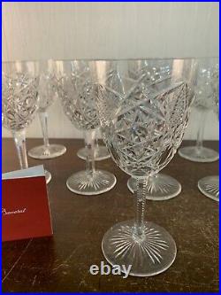 9 verres à eau modèle Lagny cristal de Baccarat (prix à la pièce) 9 verres à eau modèle Lagny cristal de Baccarat (prix à la pièce)