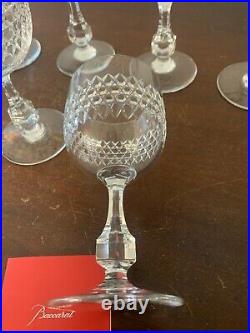 9 verres à eau modèle Lucullus en cristal de Baccarat (prix à la pièce)