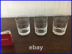 9 verres à liqueur Modèle Sévigné en cristal de Baccarat (prix à la pièce)
