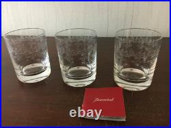 9 verres à liqueur Modèle Sévigné en cristal de Baccarat (prix à la pièce)