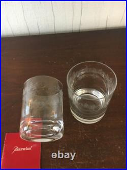 9 verres à liqueur Modèle Sévigné en cristal de Baccarat (prix à la pièce)