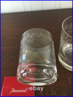 9 verres à liqueur Modèle Sévigné en cristal de Baccarat (prix à la pièce)