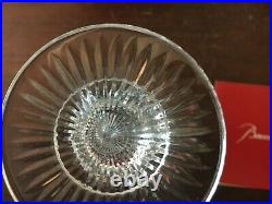 9 verres à porto blanc modèle Jonzac en cristal de Baccarat (prix à la pièce)