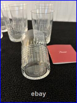 9 verres à thé modèle Nancy cristal Baccarat h 10 cm(prix à la pièce) modèle5
