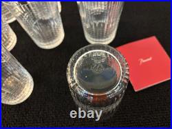 9 verres à thé modèle Nancy cristal Baccarat h 10 cm(prix à la pièce) modèle5