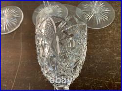 9 verres à vin rouge modèle Lagny cristal de Baccarat (prix à la pièce)