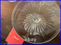 9 verres à vin rouge modèle Lagny cristal de Baccarat (prix à la pièce)