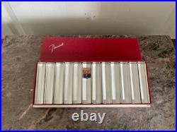 Ancien Porte Couteau Cristal BACCARAT Carré Rectangle