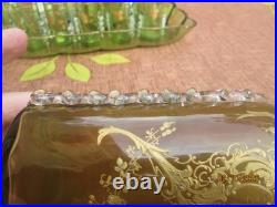 Ancien Service A Liqueur Emaille 13 Pieces Boheme, Baccarat