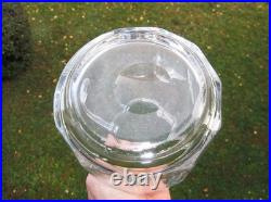 Ancien beau pichet ou broc à eau pot en cristal de Baccarat modèle Excelsior