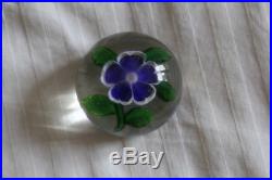 Ancienne Boule Presse-papiers Baccarat Old French Baccarat Paperweight