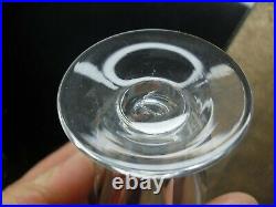 Ancienne Service Carafe 6 Verres Cristal Taille Modele Talleyrand Baccarat Signe