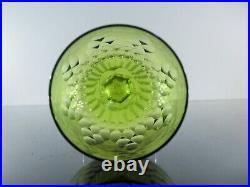 Anciennes Grand 6 Verres A Vin Cristal Couleur Modele Richelieu Baccarat Artdeco