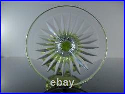Anciennes Grand 6 Verres A Vin Cristal Couleur Modele Richelieu Baccarat Artdeco