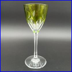 BACCARAT 1 ROEMER / VERRE À VIN DU RHIN EN CRISTAL COULEUR Modèle GENOVA