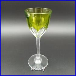 BACCARAT 1 ROEMER / VERRE À VIN DU RHIN EN CRISTAL COULEUR Modèle GENOVA