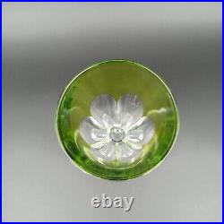 BACCARAT 1 ROEMER / VERRE À VIN DU RHIN EN CRISTAL COULEUR Modèle GENOVA
