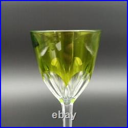 BACCARAT 1 ROEMER / VERRE À VIN DU RHIN EN CRISTAL COULEUR Modèle GENOVA