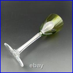 BACCARAT 1 ROEMER / VERRE À VIN DU RHIN EN CRISTAL COULEUR Modèle GENOVA