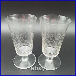 BACCARAT 2 VERRES À EAU EN CRISTAL Modèle DJEDDAH