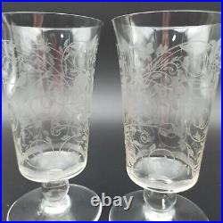 BACCARAT 2 VERRES À EAU EN CRISTAL Modèle DJEDDAH