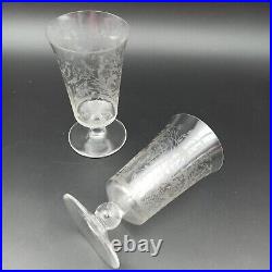 BACCARAT 2 VERRES À EAU EN CRISTAL Modèle DJEDDAH