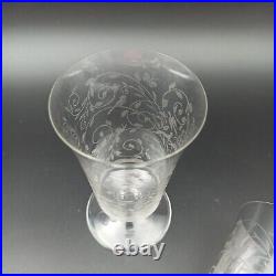 BACCARAT 2 VERRES À EAU EN CRISTAL Modèle DJEDDAH