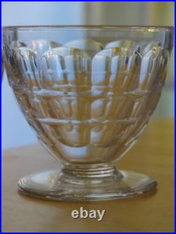 BACCARAT 6 ANCIENS VERRES A APERITIF EN CRISTAL MODELE CHARMES ht 6 cm