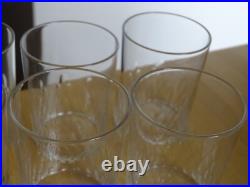 BACCARAT 6 ANCIENS VERRES VIN BLANC CRISTAL GOBELET RICHELIEU ht 7 cm 10 cls
