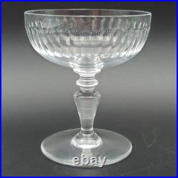 BACCARAT 6 COUPES À CHAMPAGNE EN CRISTAL Modèle RENAISSANCE lot1